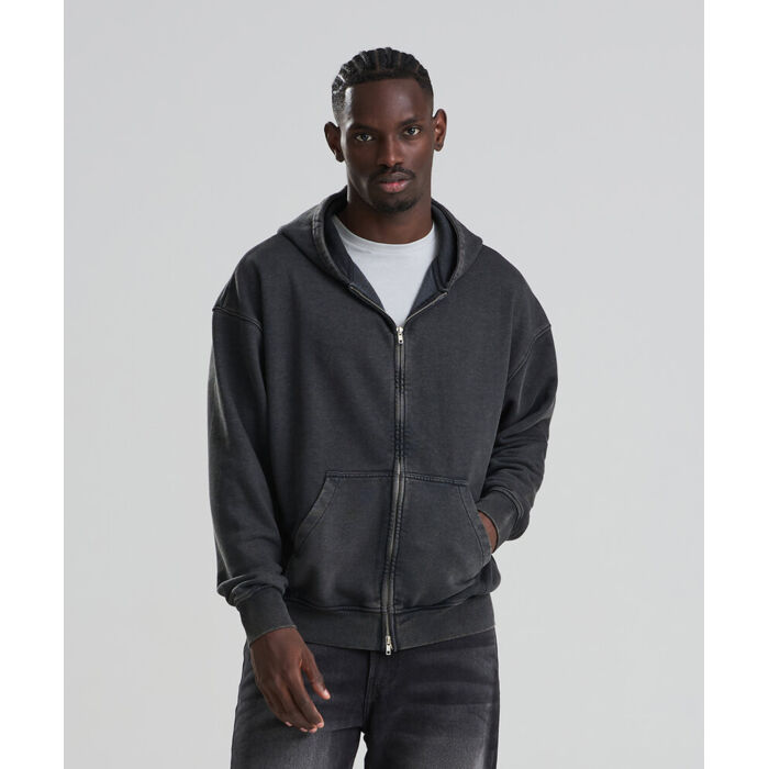 Vintage washed zoodie Thumbnail