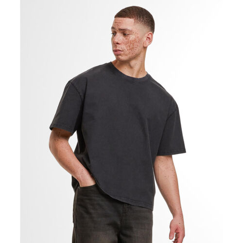 Vintage cropped heavy oversized tee Thumbnail