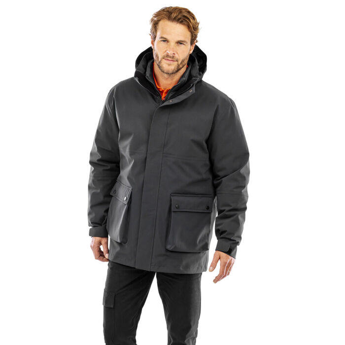 Recycled 3-in-1 padded ripstop jacket Thumbnail