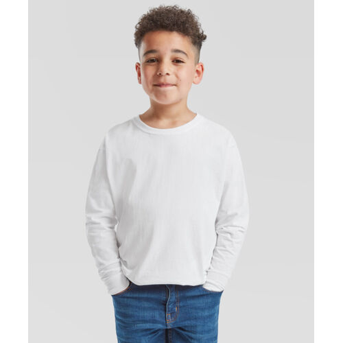 Kids long sleeve valueweight T Thumbnail