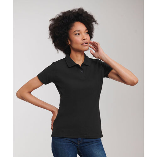 Women's classic polycotton polo Thumbnail