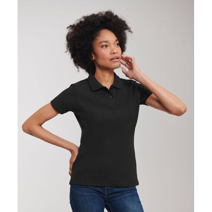 Women's classic polycotton polo Thumbnail
