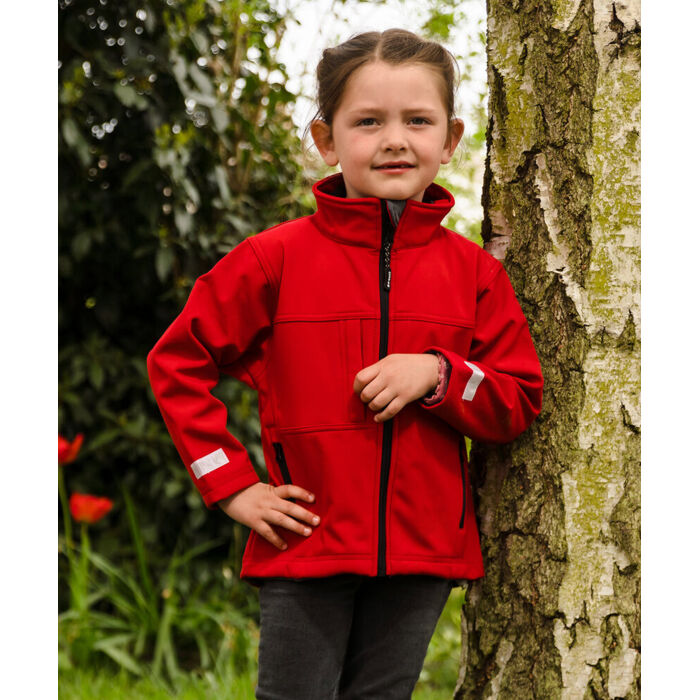 Junior classic softshell 3-layer jacket Thumbnail