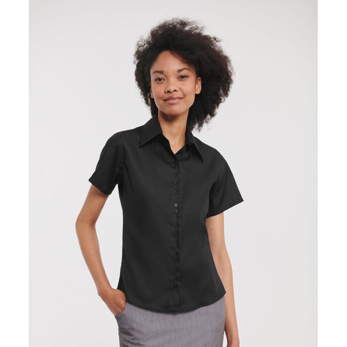 Women's short sleeve ultimate non-iron shirt Thumbnail