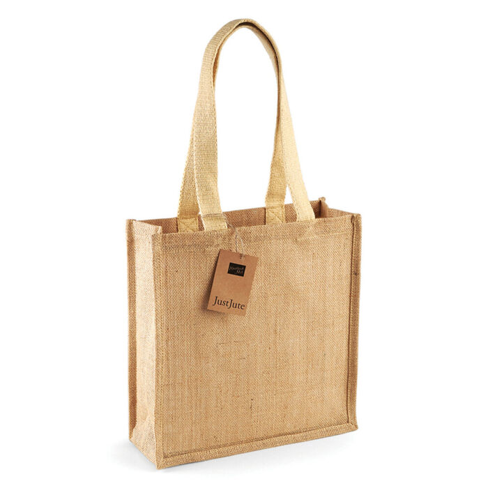Jute compact tote Thumbnail
