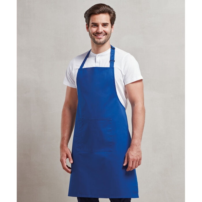 Colours bib apron with pocket Thumbnail