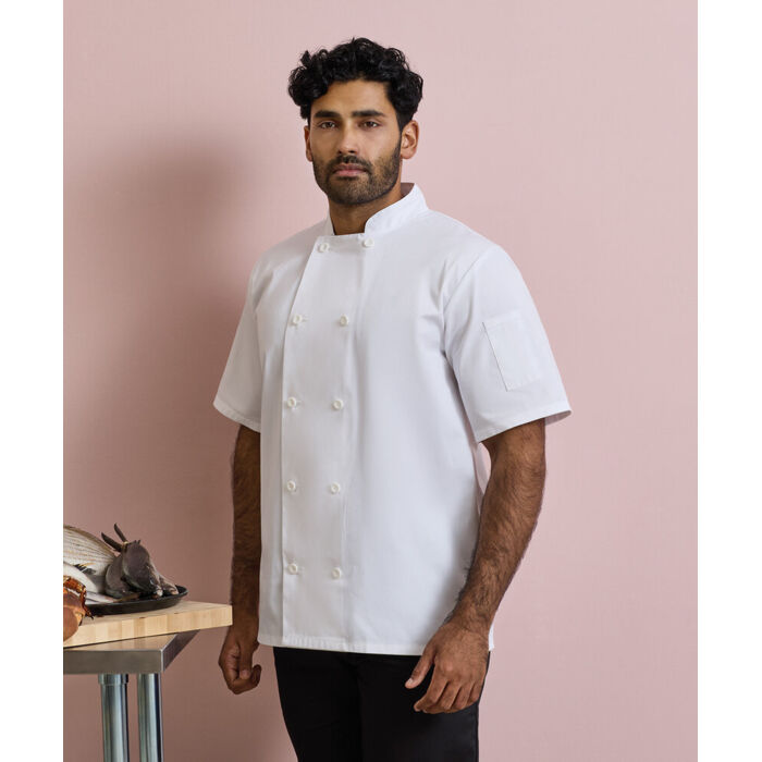 Short sleeve chef’s jacket Thumbnail