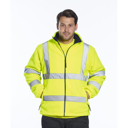 Hi-vis mesh-lined fleece (F300) Thumbnail