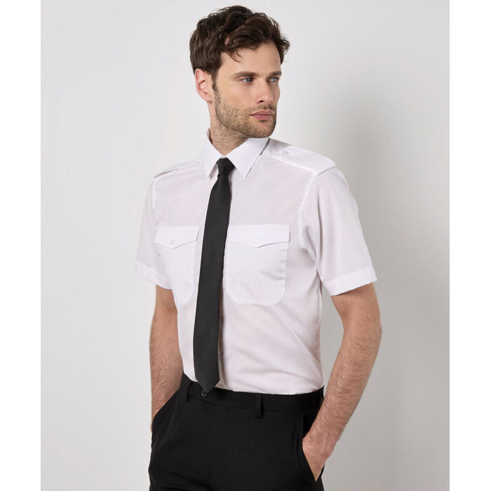 Pilot shirt short-sleeved (tailored fit) Thumbnail