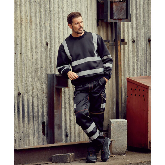 Hi-vis sweatshirt (HVJ510) Thumbnail