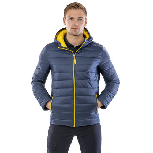 Urban snow bird hooded jacket Thumbnail