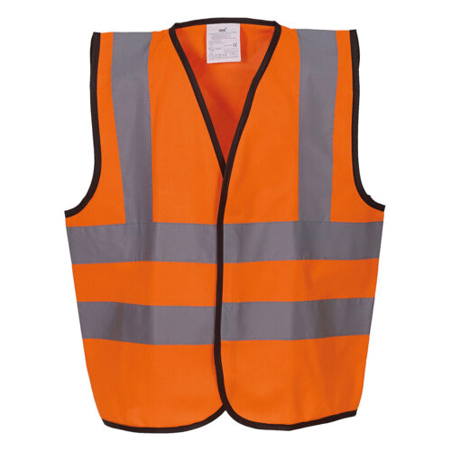 Kids hi-vis 2 b&b waistcoat (HVW100CH) Thumbnail
