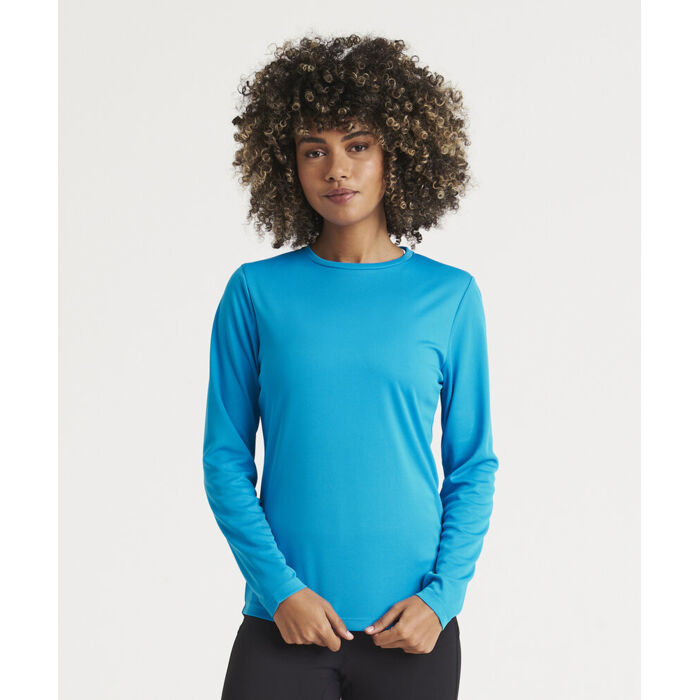Women's long sleeve cool T Thumbnail