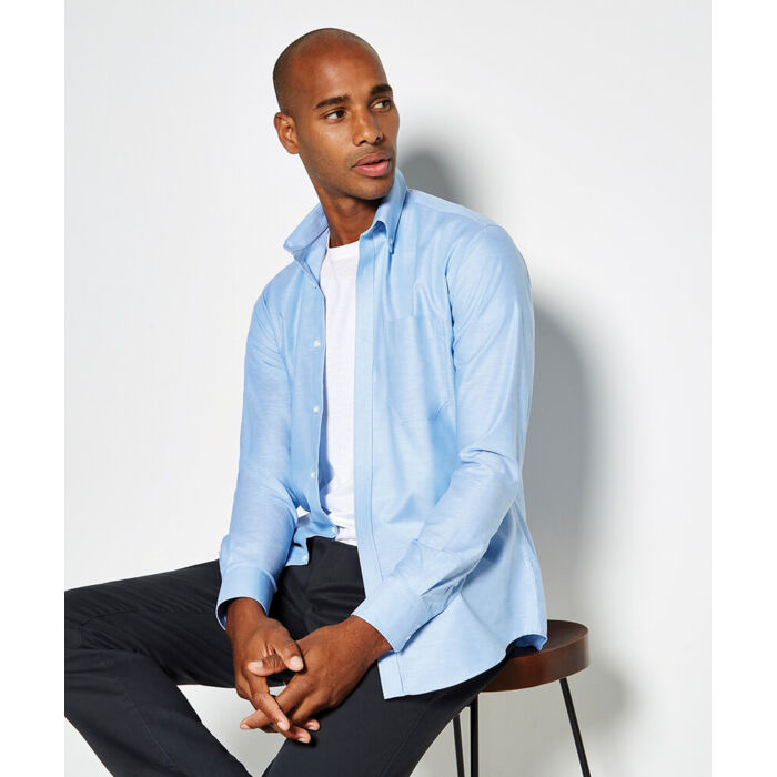 Slim fit workwear Oxford shirt long-sleeved (slim fit) Thumbnail