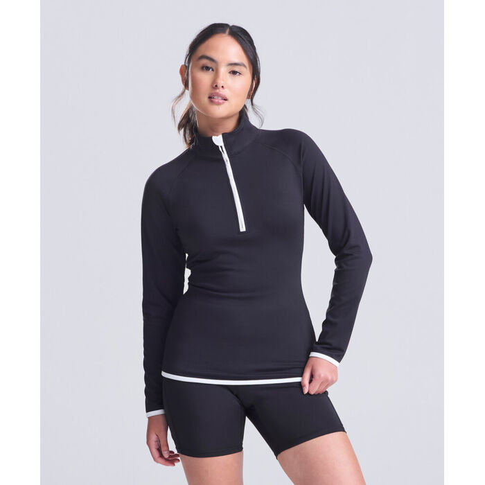 Women's cool ½ zip sweatshirt Thumbnail
