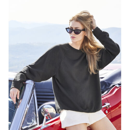 Fruit of the Loom Lady Fit Lightweight Raglan Sweatshirt Thumbnail