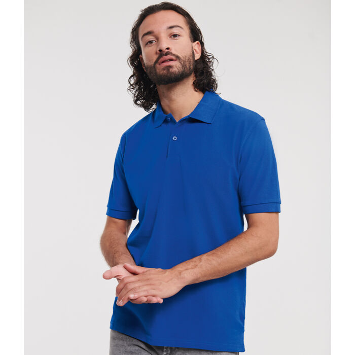 Russell Athletic Classic Cotton Piqué Polo Shirt Thumbnail
