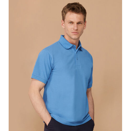 Henbury Heavy Poly/Cotton Piqué Polo Shirt Thumbnail