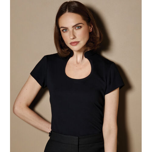 Kustom Kit Ladies Keyhole Neck Corporate Top Thumbnail
