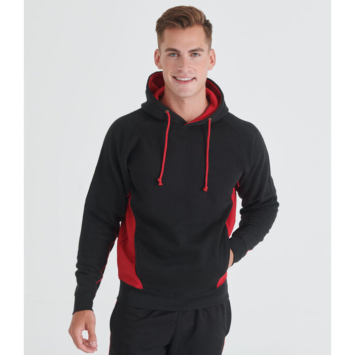 Finden + Hales Contrast Hooded Sweatshirt Thumbnail