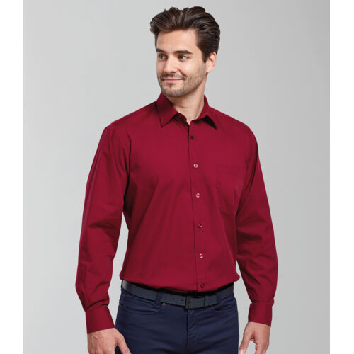 Premier Long Sleeve Poplin Shirt Thumbnail