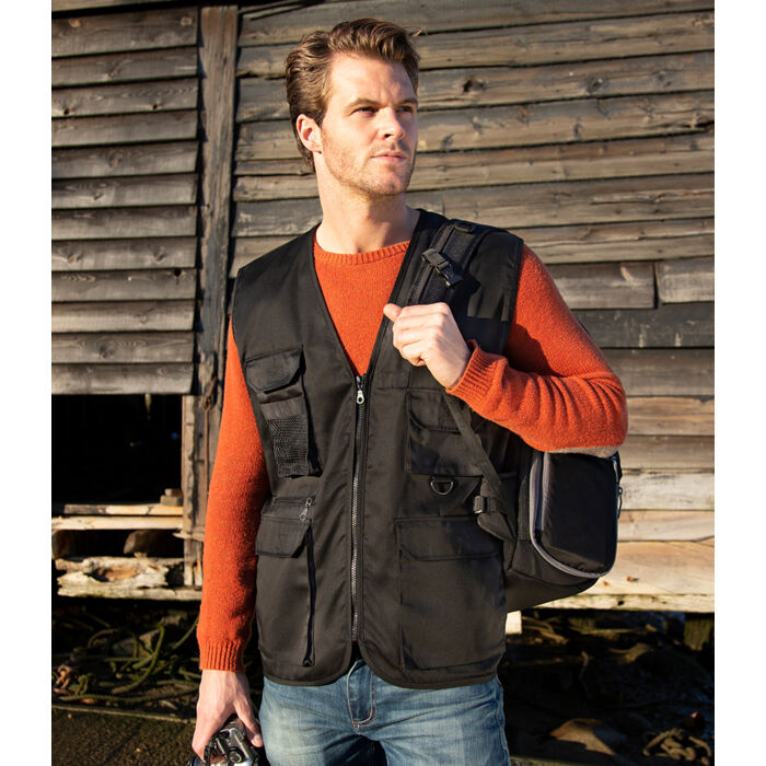Result Work-Guard Safari Waistcoat Thumbnail
