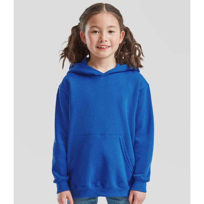 Fruit of the Loom Kids Classic Hooded Sweatshirt Thumbnail