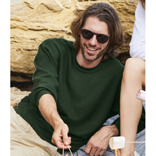 Fruit of the Loom Classic Raglan Sweatshirt Thumbnail