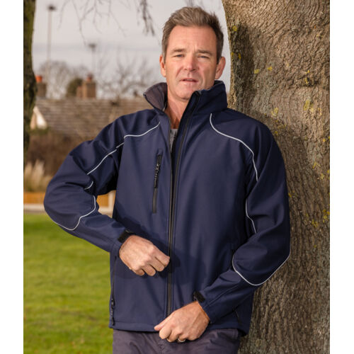 Result Work-Guard Hooded Soft Shell Jacket Thumbnail