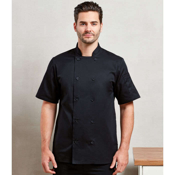 Premier Short Sleeve Chef's Jacket Thumbnail