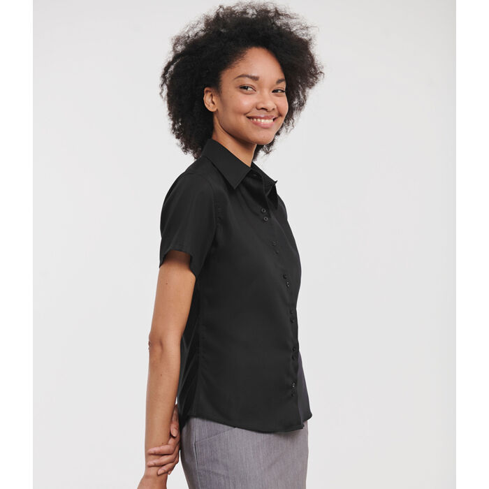 Russell Athletic Collection Ladies Short Sleeve Ultimate Non-Iron Shirt Thumbnail