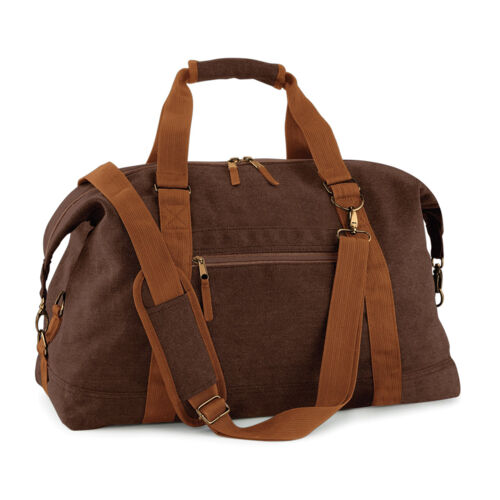 BagBase Vintage Canvas Weekender Thumbnail