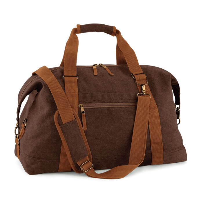BagBase Vintage Canvas Weekender Thumbnail