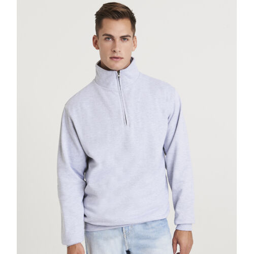 AWDis Sophomore Zip Neck Sweatshirt Thumbnail