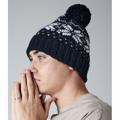 Beechfield Fair Isle Snowstar® Beanie Thumbnail
