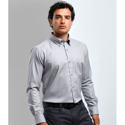 Premier Signature Long Sleeve Oxford Shirt Thumbnail