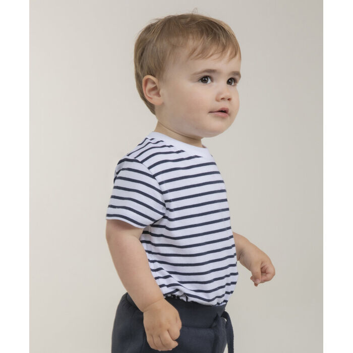 Short sleeve striped t-shirt Thumbnail