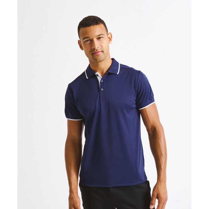 Contrast Coolchecker® polo Thumbnail