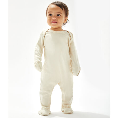 BabyBugz Baby Sleepsuit with Scratch Mitts Thumbnail