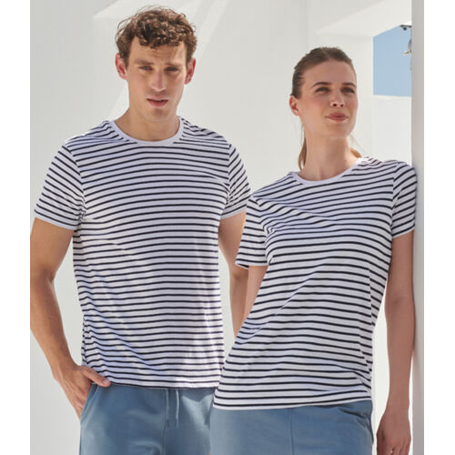 SF Clothing Unisex Striped T-Shirt Thumbnail