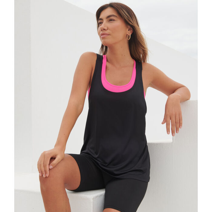 SF Clothing Ladies Fashion Workout Vest Thumbnail