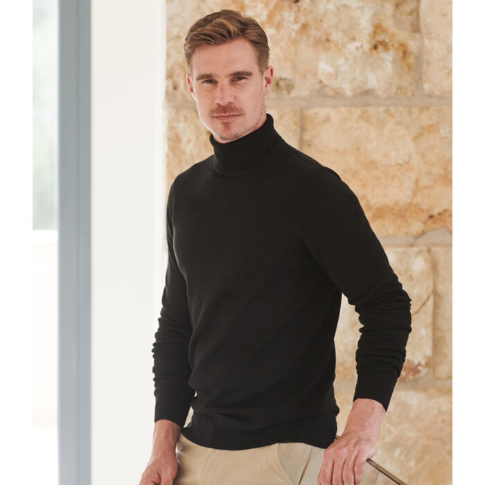 Henbury Roll Neck Sweater Thumbnail