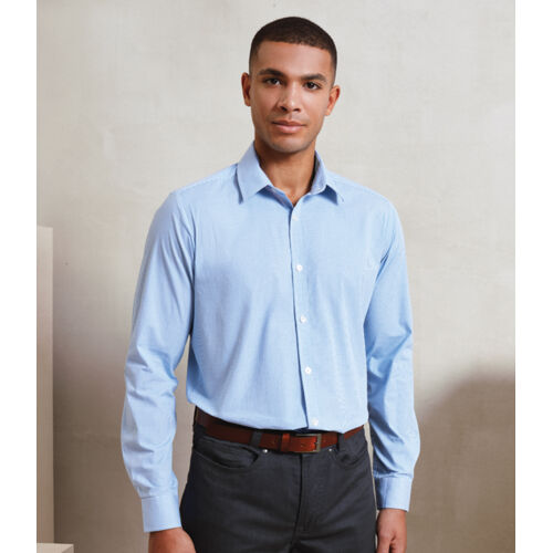 Premier Gingham Long Sleeve Shirt Thumbnail