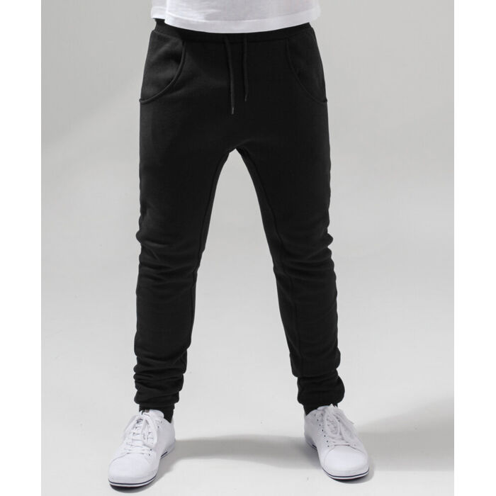 Heavy deep-crotch sweatpants Thumbnail