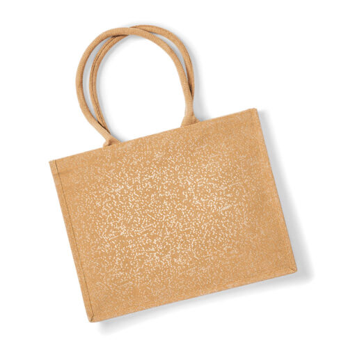 Shimmer jute shopper Thumbnail