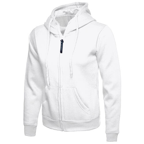 Ladies Classic Full Zip Hooded Sweatshirt Thumbnail