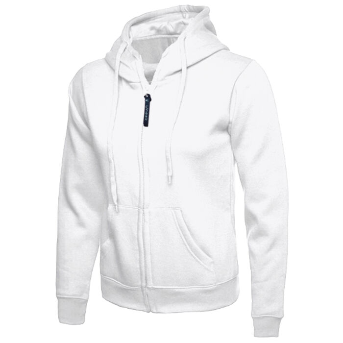 Ladies Classic Full Zip Hooded Sweatshirt Thumbnail