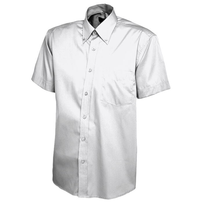 Mens Pinpoint Oxford Half Sleeve Shirt Thumbnail