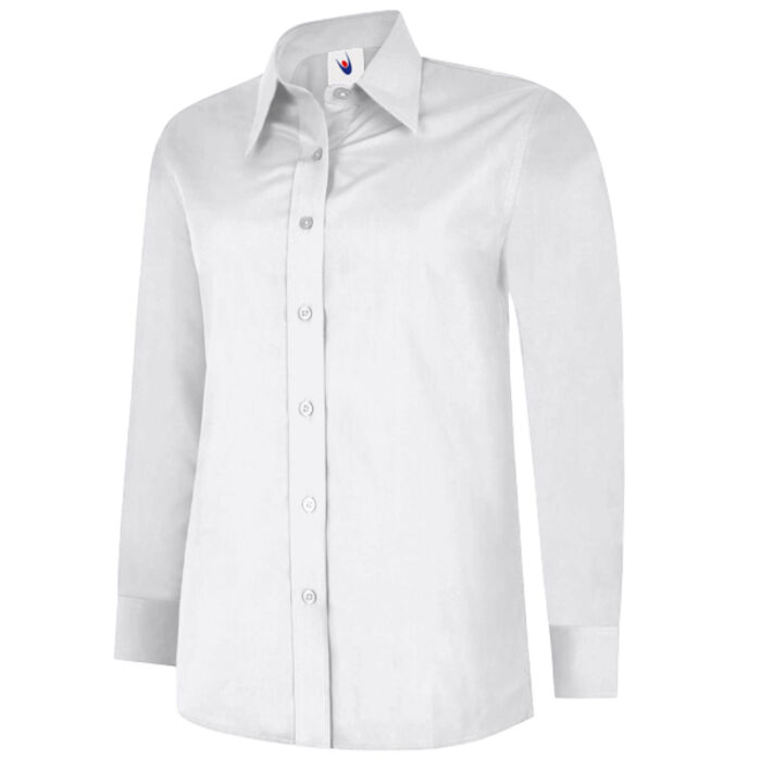 Ladies Poplin Full Sleeve Shirt Thumbnail