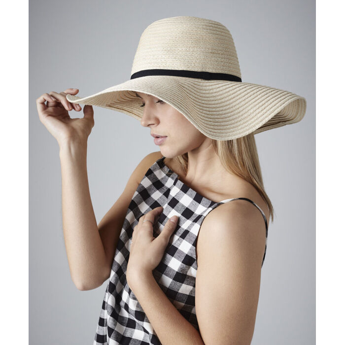 Marbella wide-brimmed sun hat Thumbnail